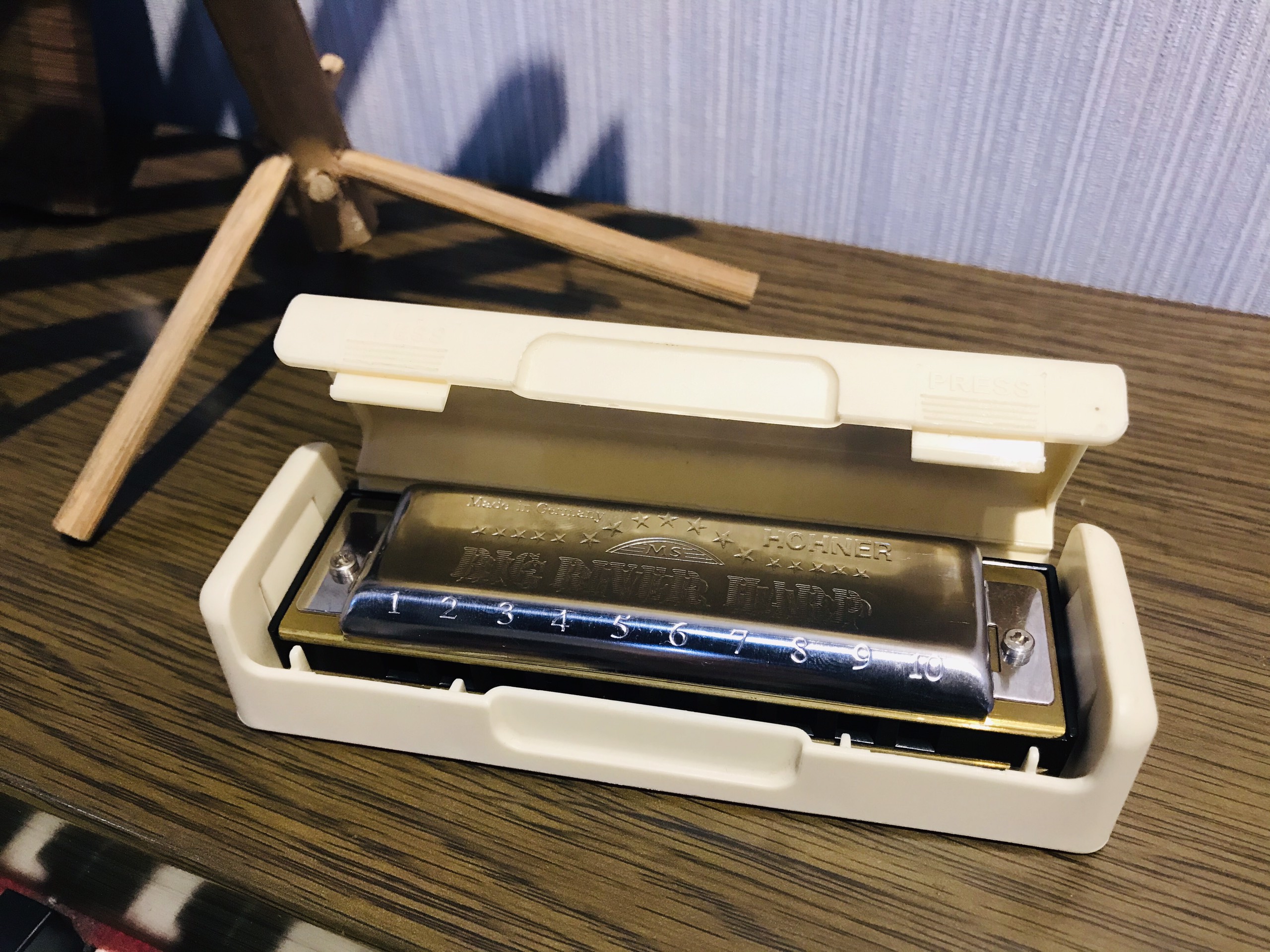 Kèn diatonic harmonica Hohner Big River Harp ( Full Tone, Key A, Bb, C, D ,E, F, G ) Nhập Khẩu Đức - Phân phối Sol.G