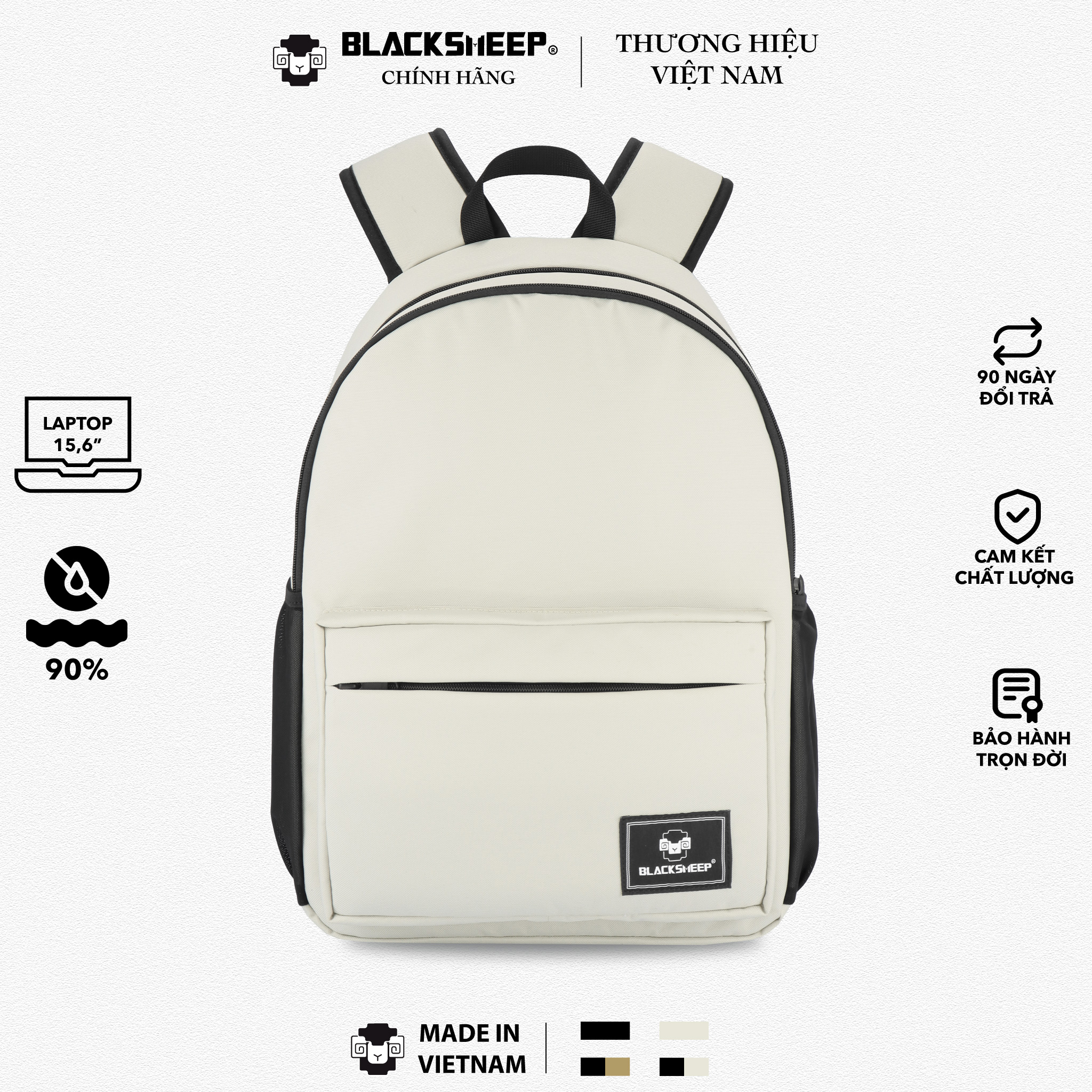 Balo BLACKSHEEP - BASIC Backpack™ Ba lô Đi Học, Thời Trang Nam Nữ Chính Hãng