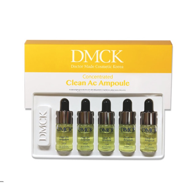 [HCM]Tinh Chất Dành Cho Da Mụn Giúp Làm Sạch Da DMCK Clean AC Ampoule