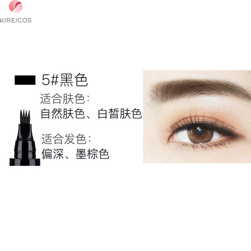 Bút Chì Kẻ Lông Mày Phẩy Sợi 4D TINT MY 4-TIP BROW Không Thấm Nước Lâu Trôi - kireicos