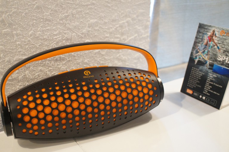 Loa Bluetooth iSound SP11 10W - Cam- Đen