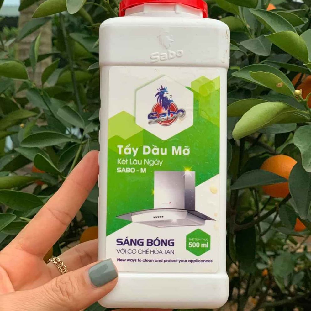 TẨY DẦU MỠ SABO - M (500ML)