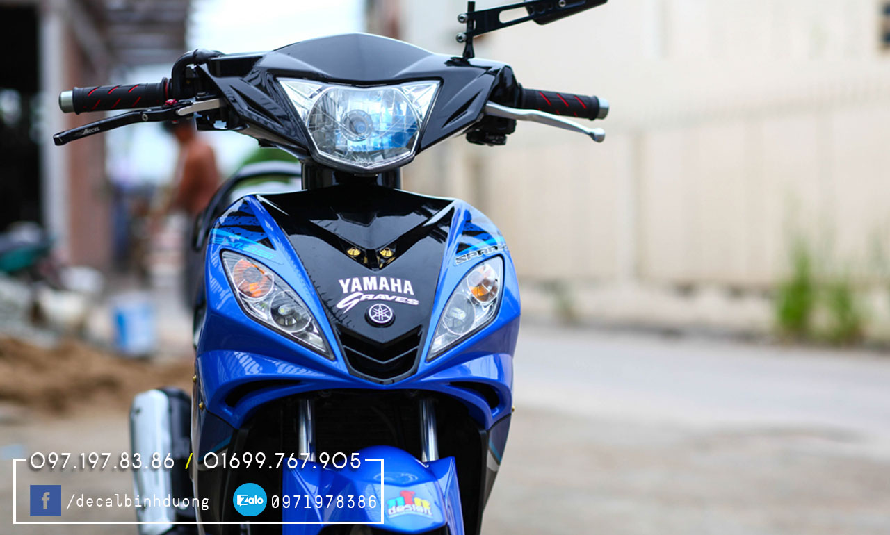 Tem Xe Exciter 2010 Xanh Đen Đẹp