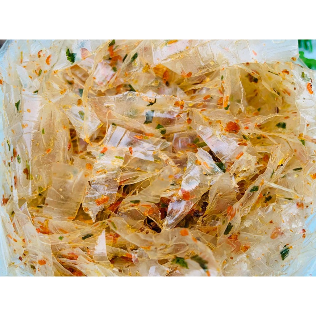 (500Gr)Bánh Tráng Sợi Dầu Hành Tép