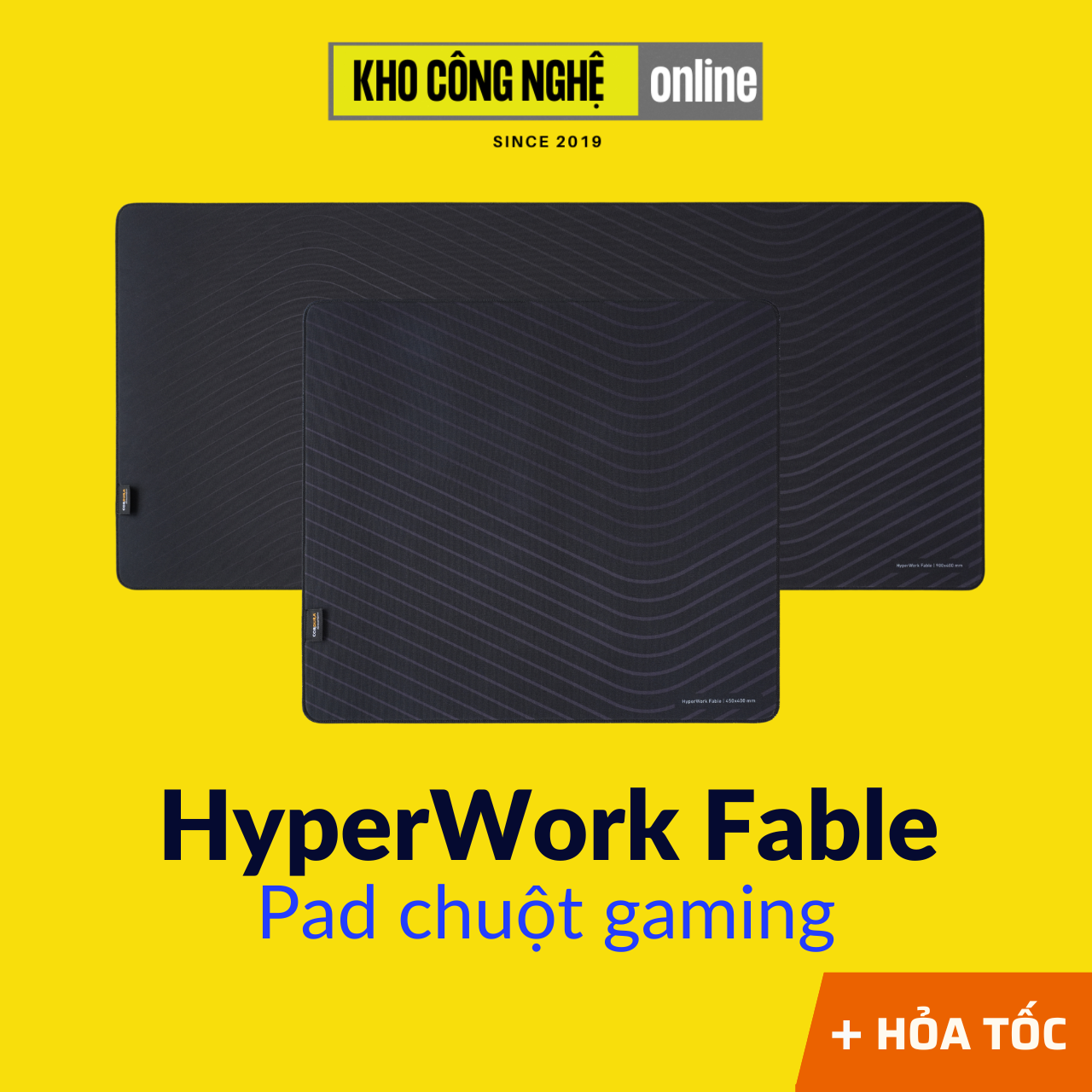 Pad chuột / Bàn di chuột / Lót chuột HyperWork FABLE (Cordura Fabric)