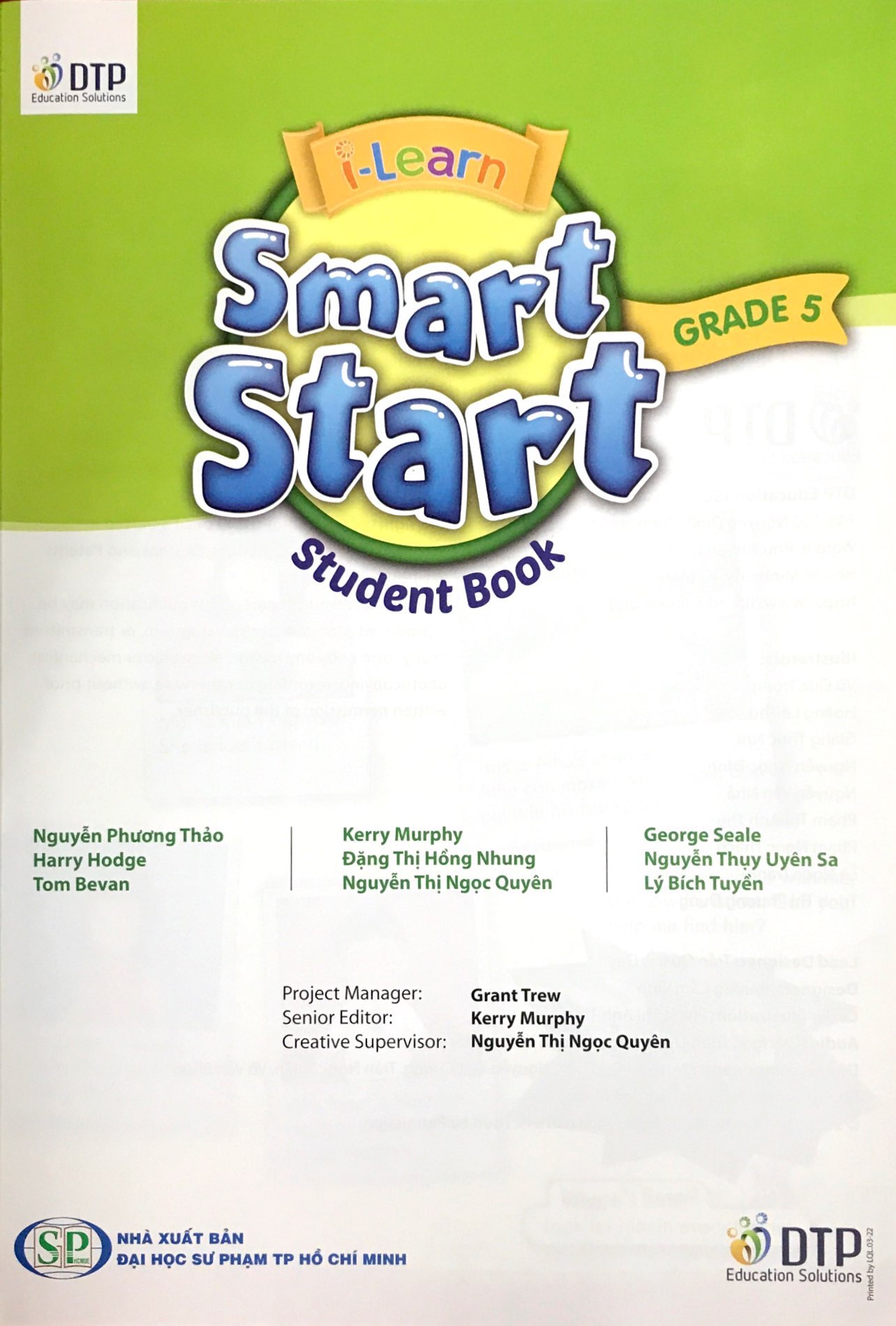 Bài Học Tiếng Anh I-Learn Smart Start Grade 5 (Student's Book)