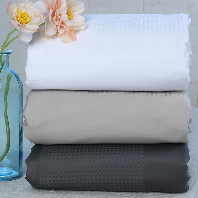 Mạnh Mẽ Đề Nghị Dày 100% Cotton Vải Dệt Bằng Tơ Dệt Nổi Ga Trải Giường 100% Cotton Màu Duy Nhất Hai Người Vỏ Chăn Thoáng Khí Phẳng Chính Hãng