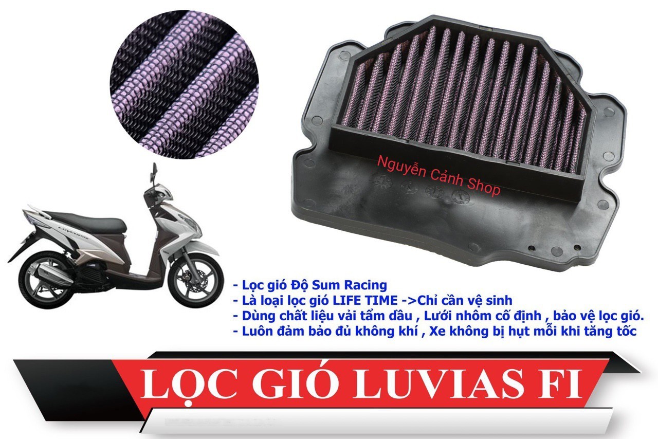 lọc gió độ luvias fi - PhuTungVip