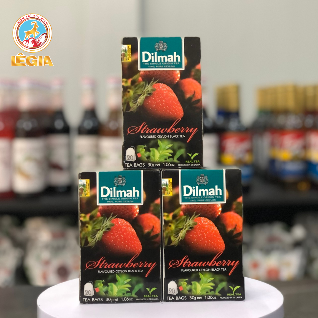 Trà Dilmah Dâu 30g: Hương vị ngọt ngào, tươi mát