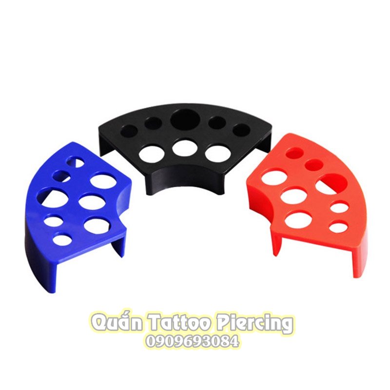 Kệ để mực chum hũ mực xăm bằng nhựa hàng có sẵn - dụng cụ xăm