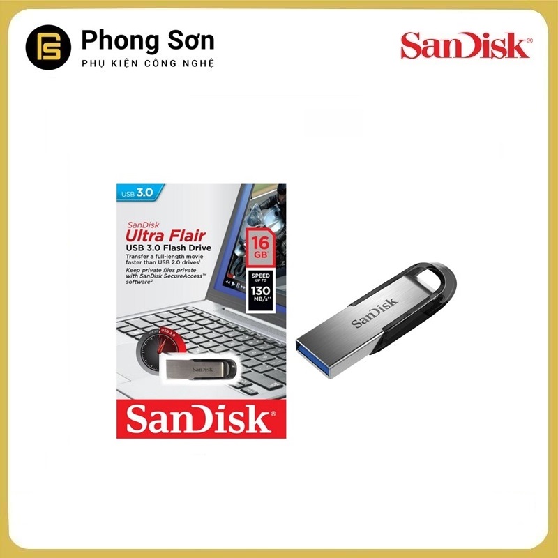 USB 16GB 3.0 CZ73 Flair Sandisk