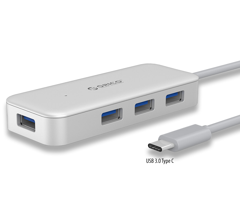 [HCM]Hub 4 Cổng Usb 3.0 Orico Type C cho Mac