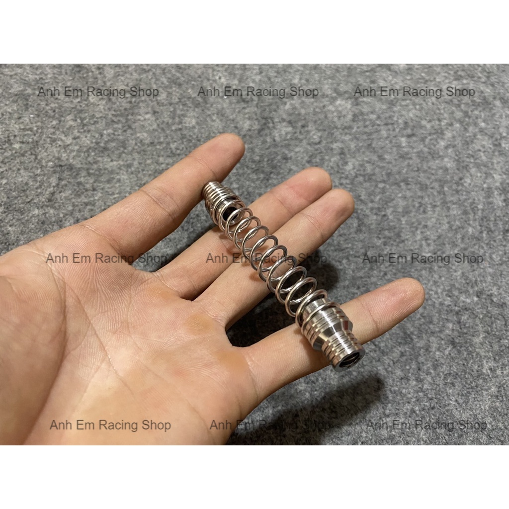 LO XO ĐŨA THẮNG CHO XE SỐ MÀU BẠC (LOXO INOX304)