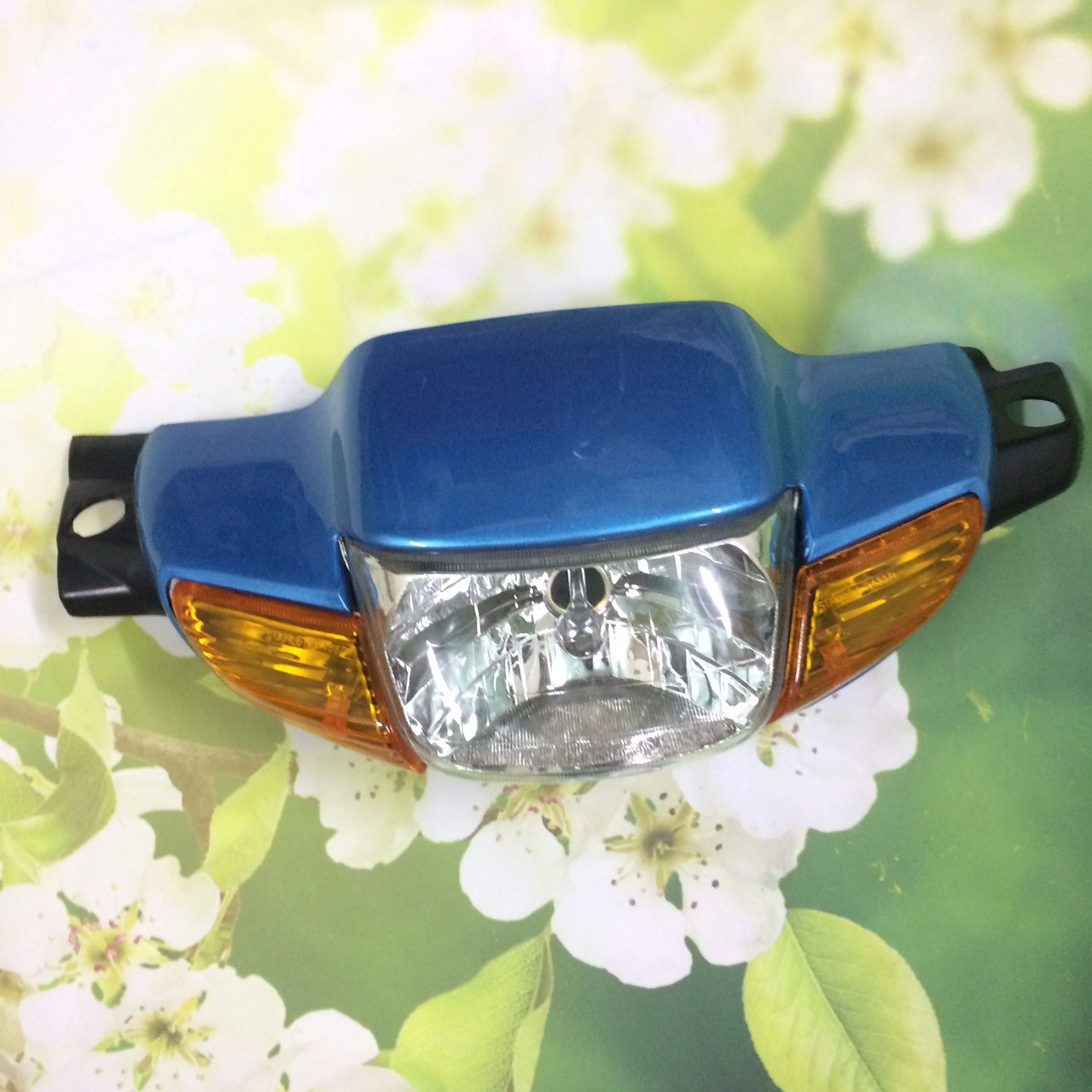 ốp Đầu đèn xe wave alpha -kèm pha đèn 1 bóng
