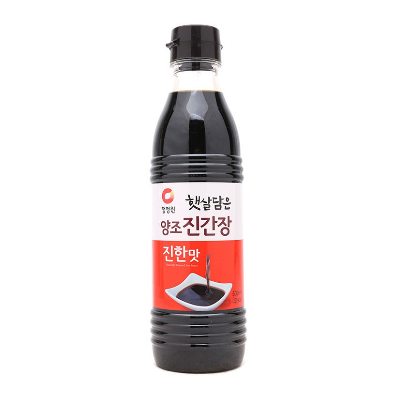 Xì dầu yangjo vị đậm đà hàn quốc chai 500ml