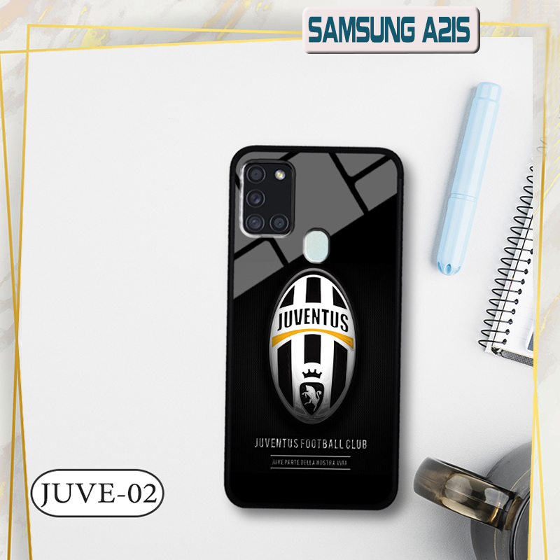 Ốp lưng kính 3D Samsung A21S hình đội bóng