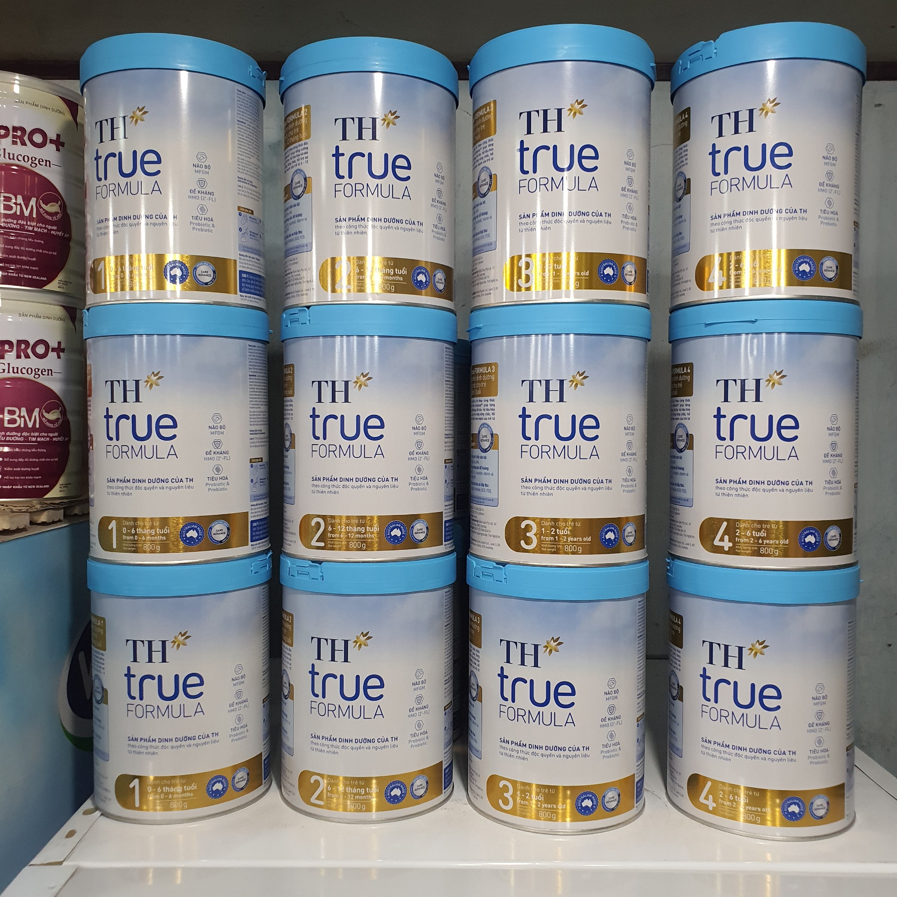 Sữa Bột TH TRUE MILK FORMULA số 2 lon 800g ( 6 - 12 tháng tuổi ) Date 17/02/2025