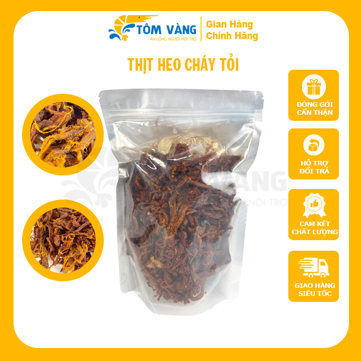 Thịt Heo Cháy Tỏi - Tôm Vàng