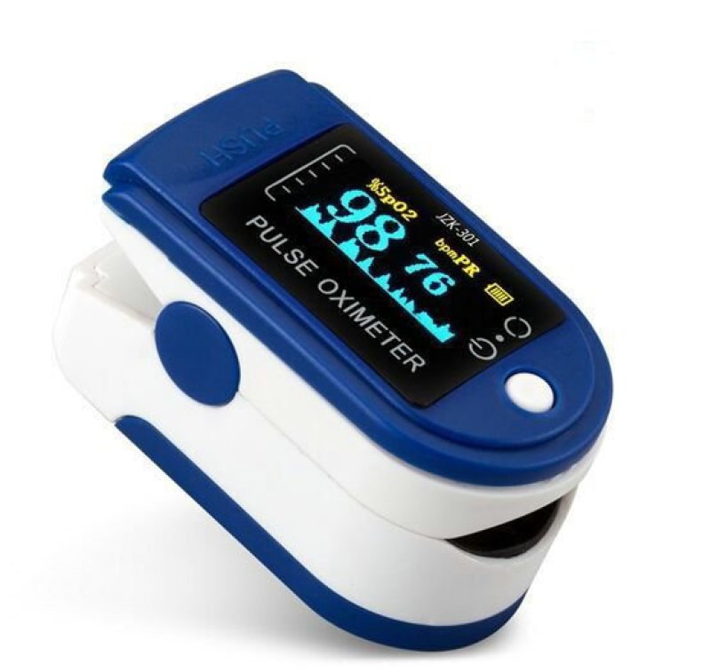 Nơi bán Máy đo nhịp tim - nồng độ O.xy trong máu S.Po2 kẹt ngón tay kỹ thuật số Màn hình OLED cho kết quả chính xác - KU0017