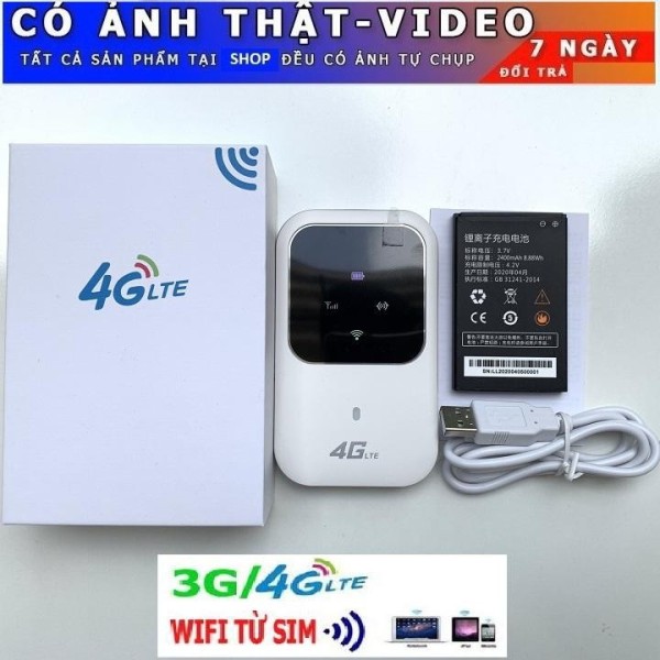 Bảng giá Phát sóng wifi từ sim 4G LTE A800 model M80 có màn hình LCD đèn hiển thị - Hỗ trợ vừa sạc vừa dùng (Trắng) Phong Vũ