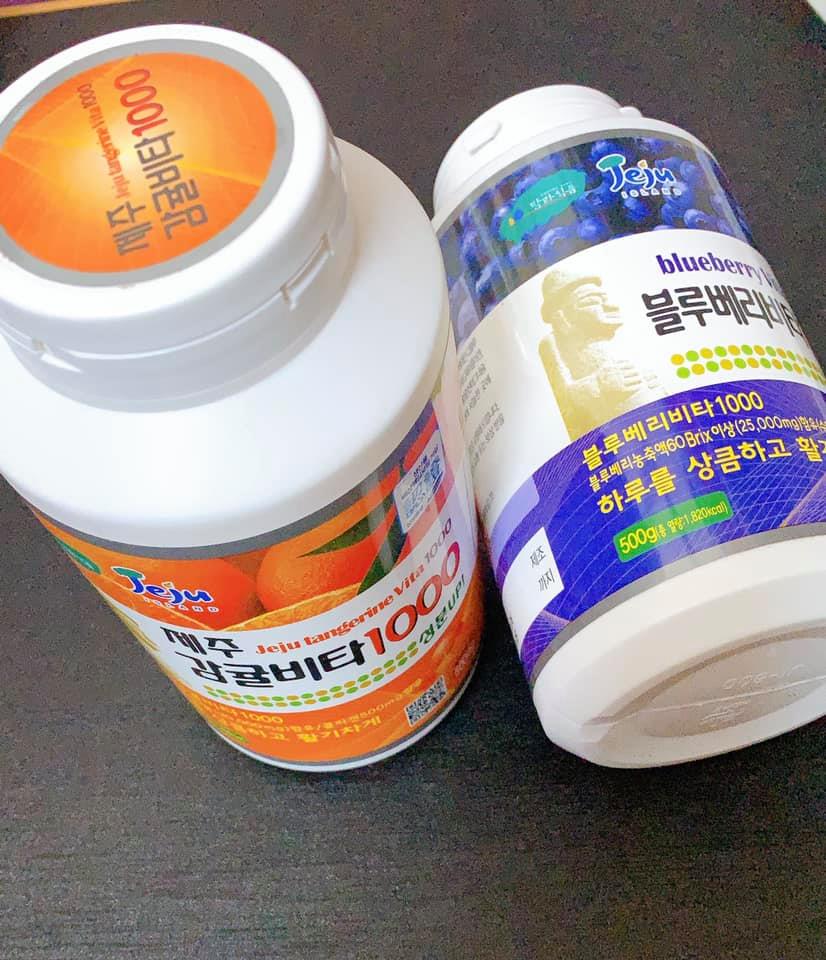 Vitamin C Jeju Dưỡng Da Tóc Móng