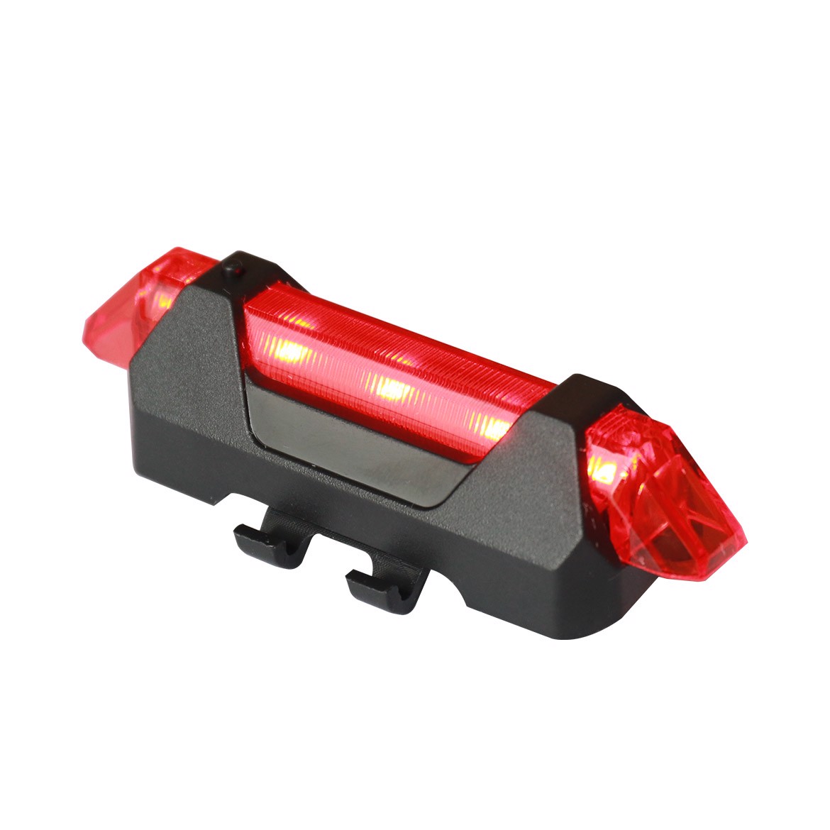 Đèn 5 led cảnh báo sau xe đạp sạc usb jett amp