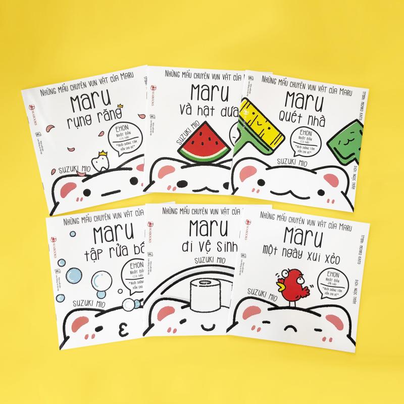 Mua Full bộ Maru - Sách Ehon Nhật Bản cho bé 0-6 tuổi