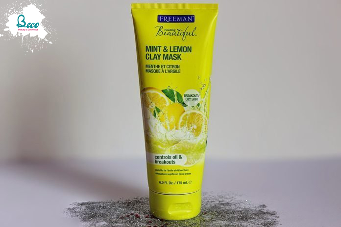Mặt Nạ Freeman Lemon And Mint Mask Đất Sét Bạc Hà Và Chanh