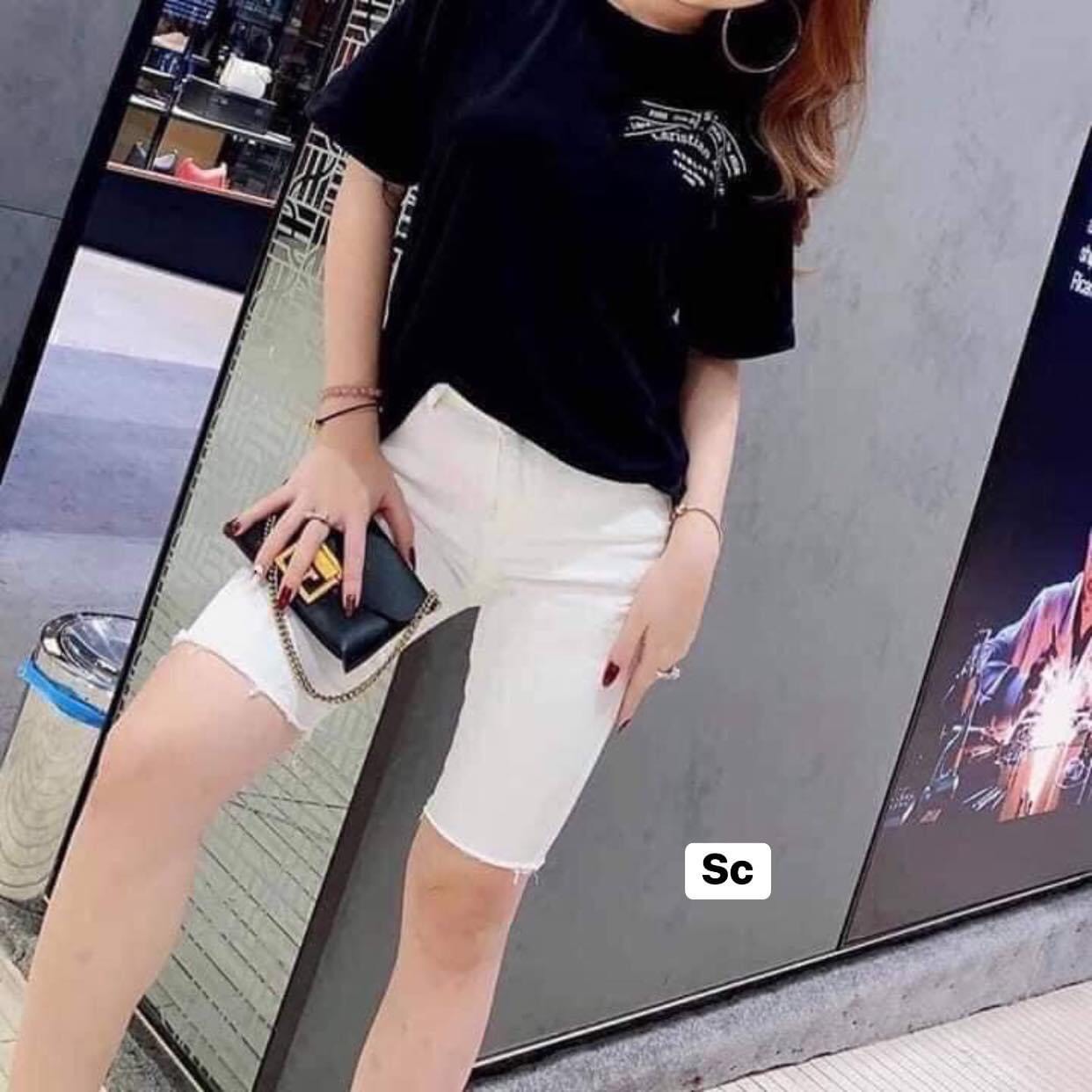 Quần lửng kaki chất bao đẹp ttsla0243 quần lửng kaki chất bao đẹp ttsla0243