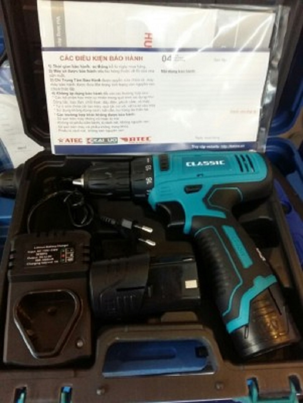 Máy khoan dùng pin CLASSIC CLA-12V