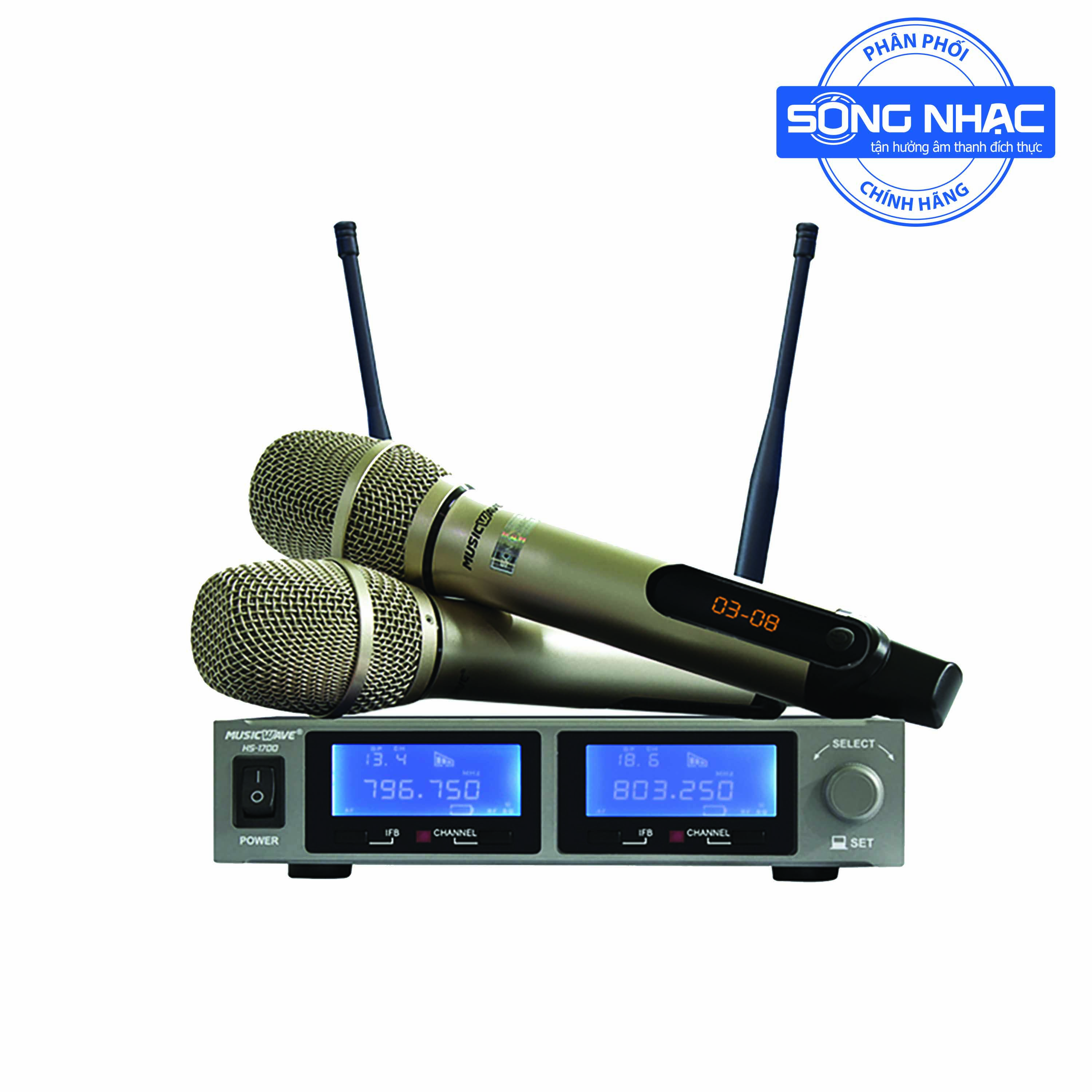 Micro Không Dây Musicwave HS-1700