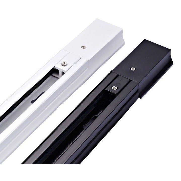 Combo 2 đèn led rọi ray ống bơ 3w + thanh ray 0.5m