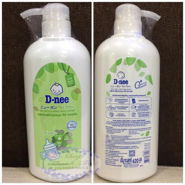 Chai 620 ml Nước rửa bình sữa và rau củ quả Dnee