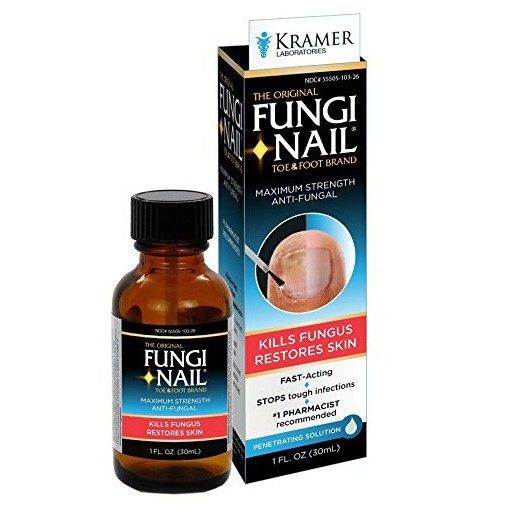 Fungi Nail Solution With Brush Dung dịch chống nấm móng tay chân 30ml