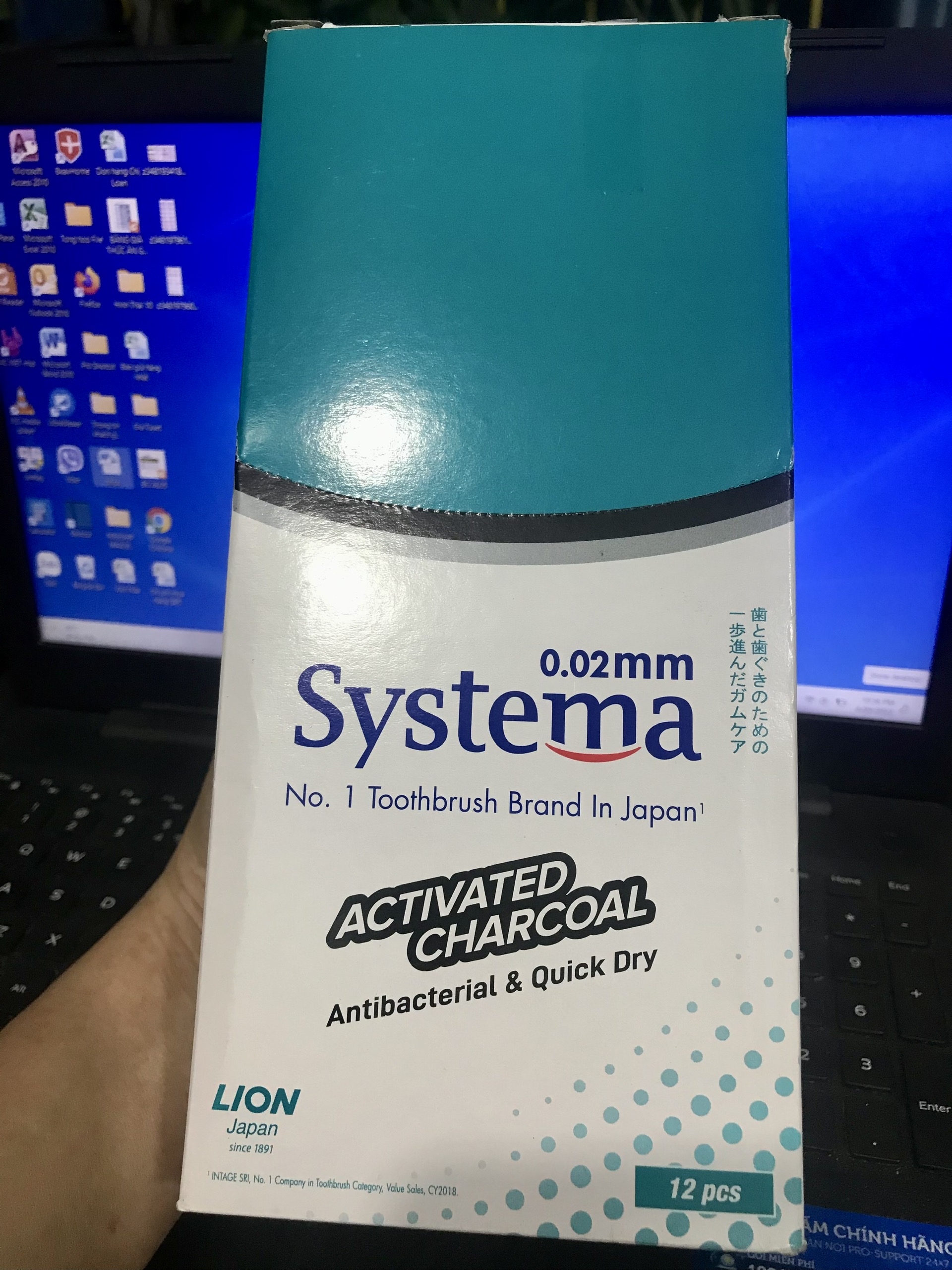 Bàn chải đánh răng Systema Số 1 Nhật Bản Mới