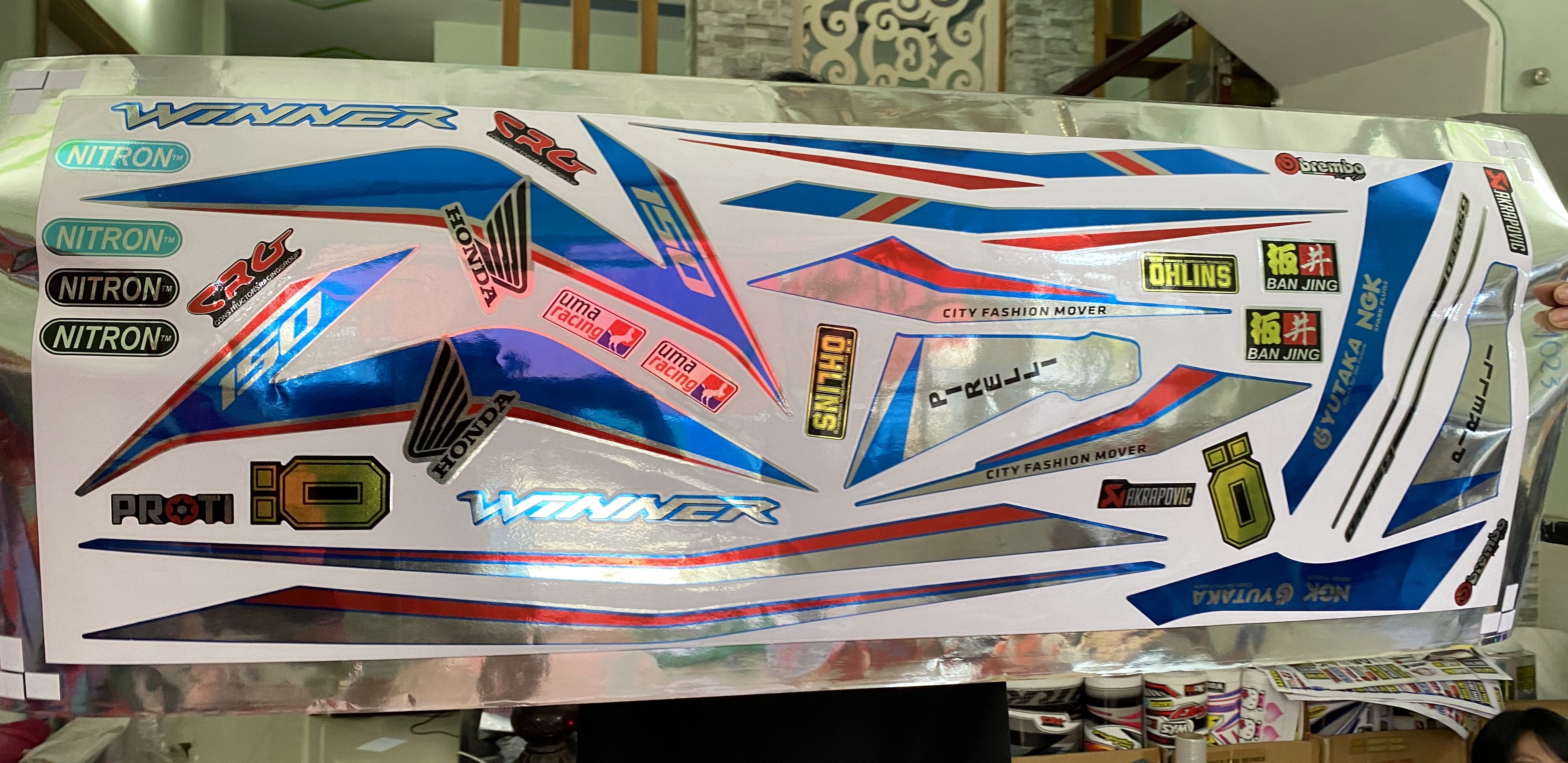 Tem rời winner crom