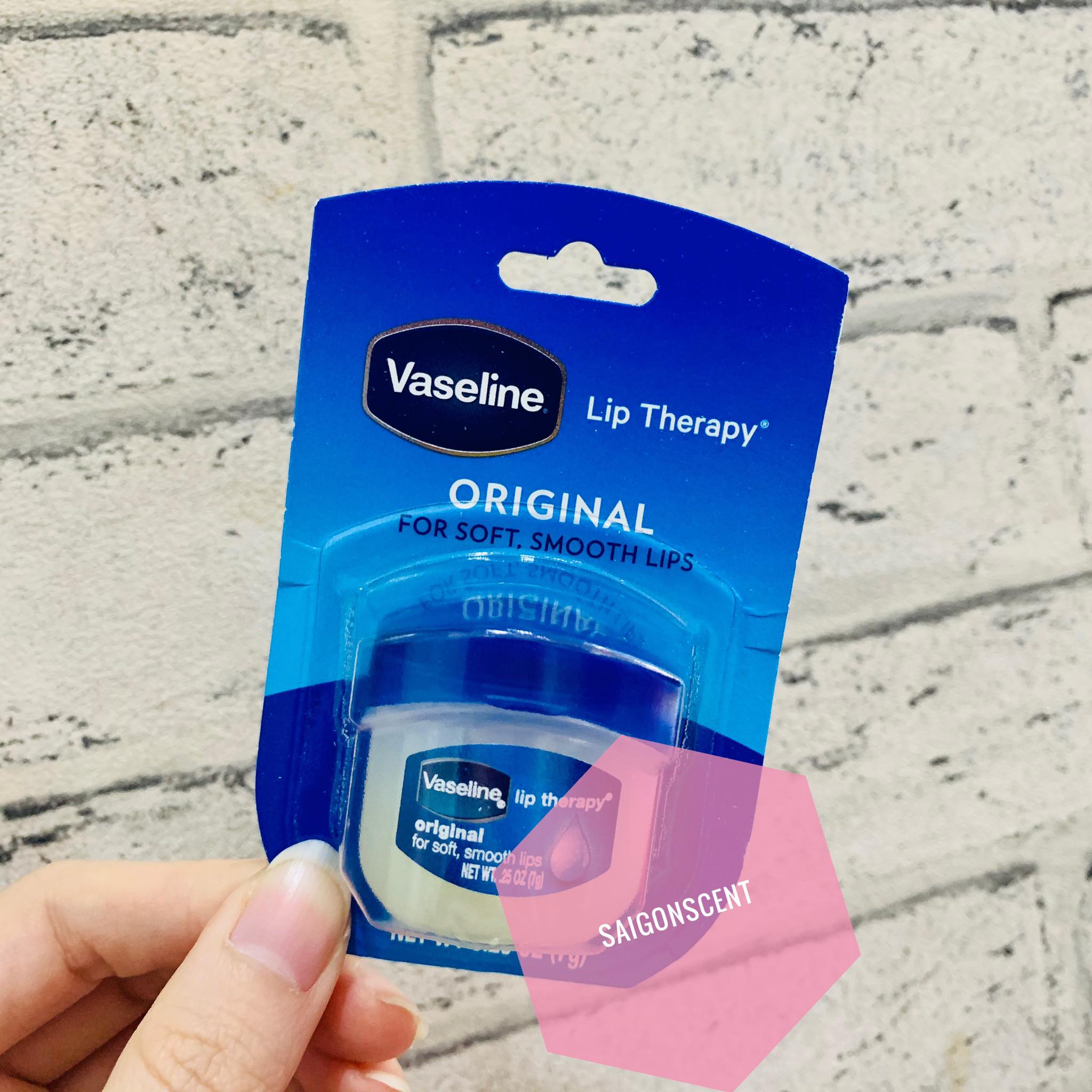 [Saigon Scent] Dưỡng Môi Vaseline Therapy Orignal (7g)