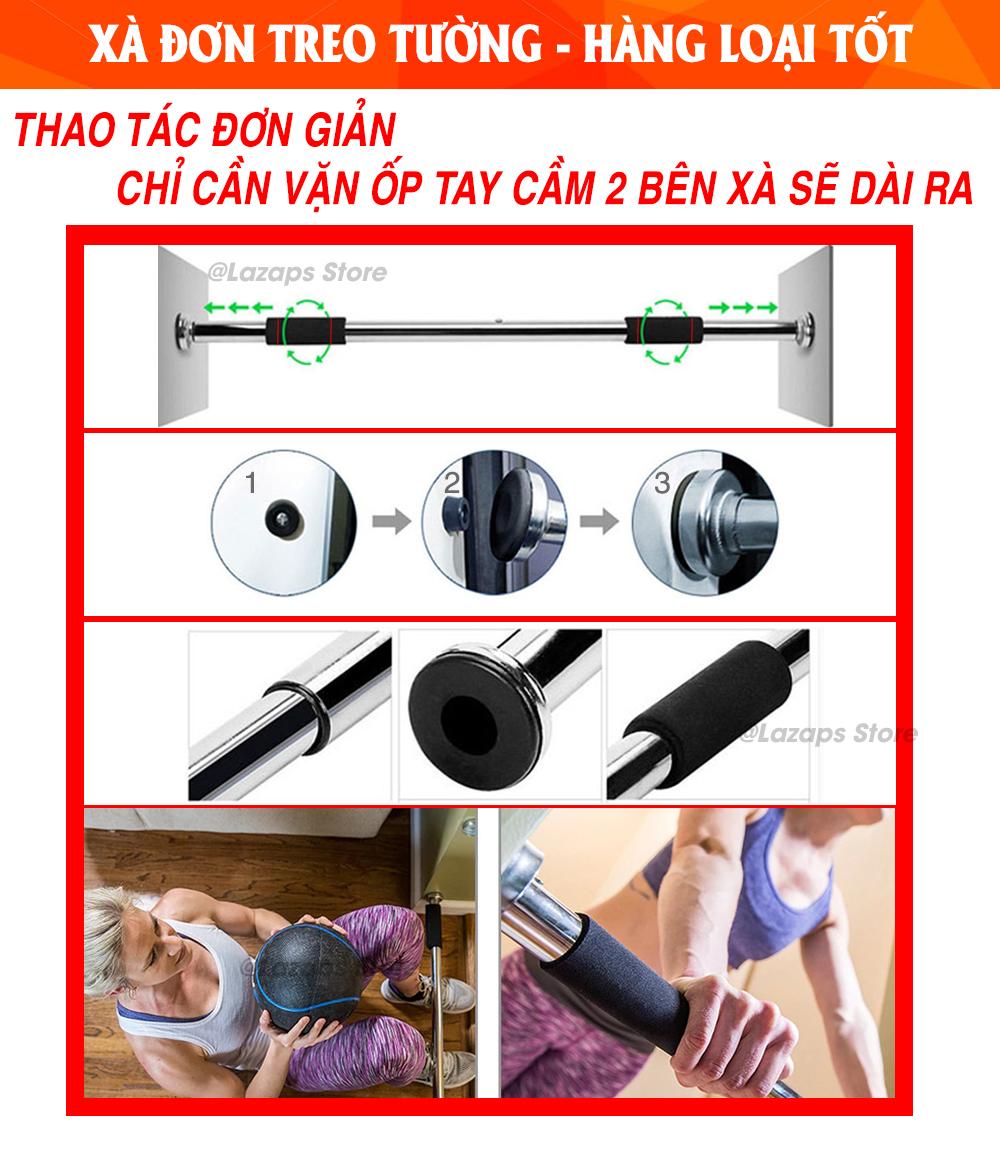 Xà đơn treo tường Nguyễn Đăng JSCPULL X80,