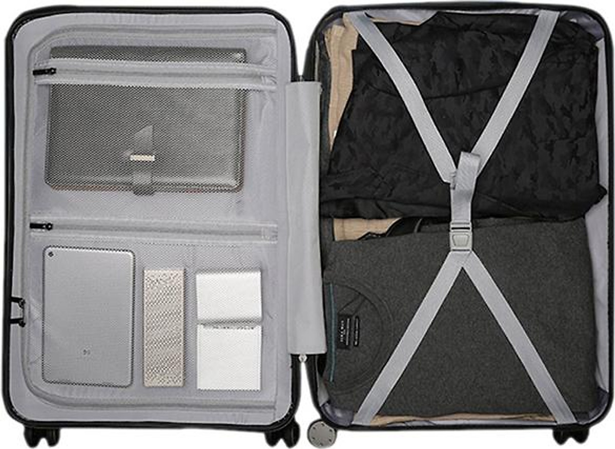 Vali Du Lịch Xiaomi 90 Point Luggage 24 Inch (Trắng)