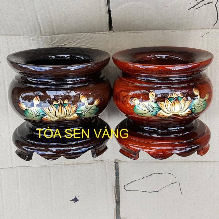 [HCM]Bát nhang - Lư hương 20cm