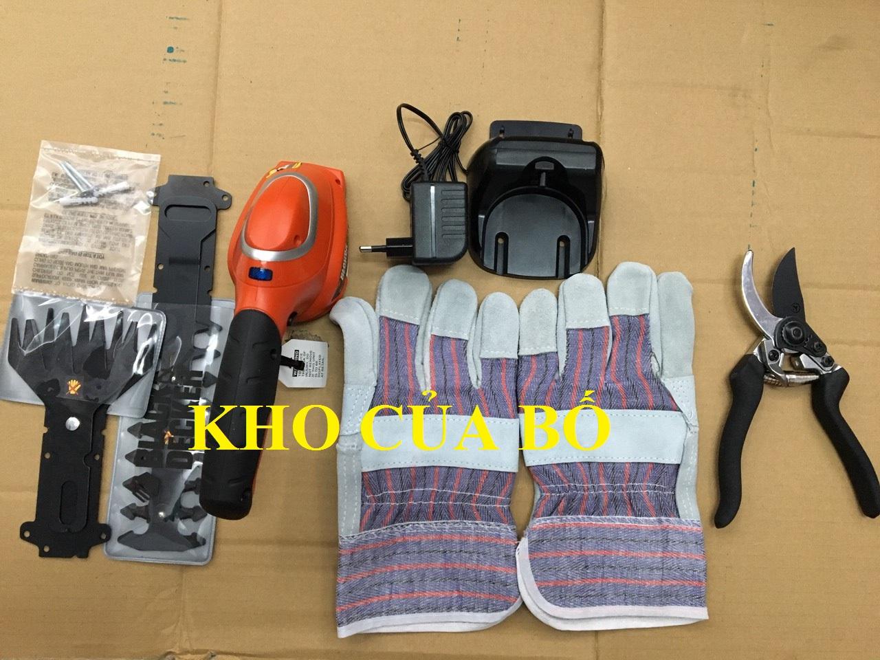 Máy tỉa lá, cành cây cầm tay chạy pin lithium 7v black &decker gsl700kit-b1