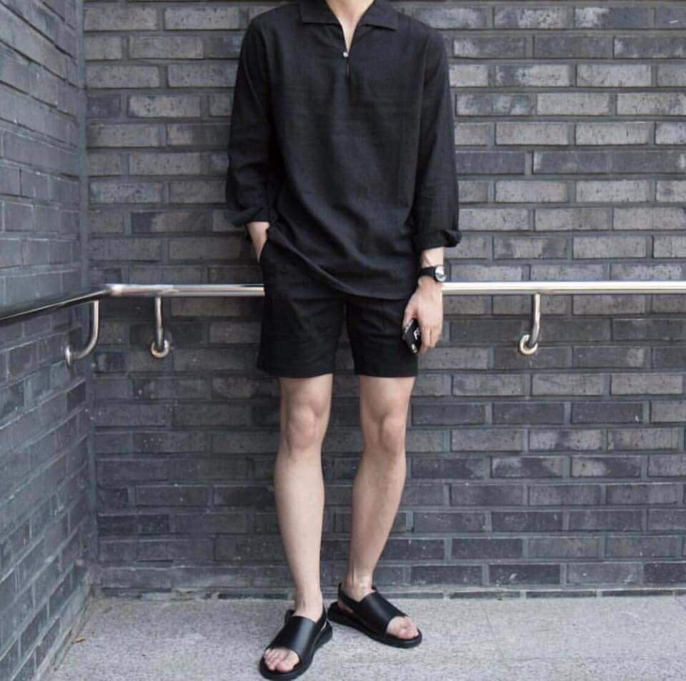 [HCM]Quần Short Kaki Nam Trơn Thời Trang Unisex
