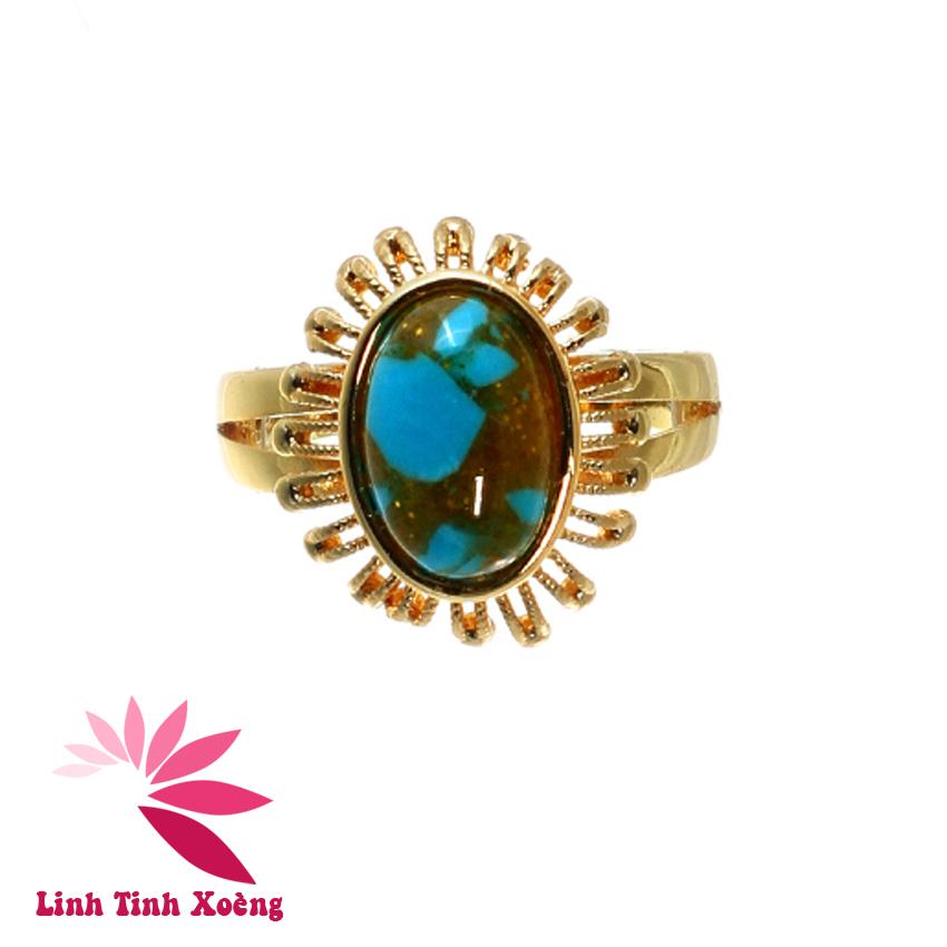 Nhẫn nữ mạ vàng cao cấp Gold-Ocean MKM4
