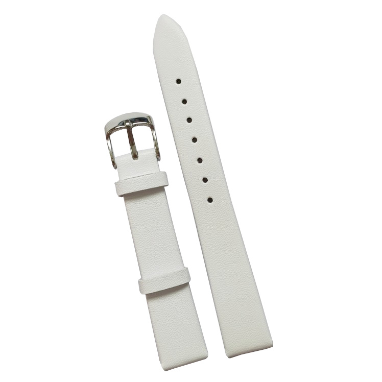 Dây da đồng hồ nam nữ ba bê mỏng BO-07 TRƠN KHÔNG ĐƯỜNG MAY size 10 12 14 16 18 20mm nhiều màu