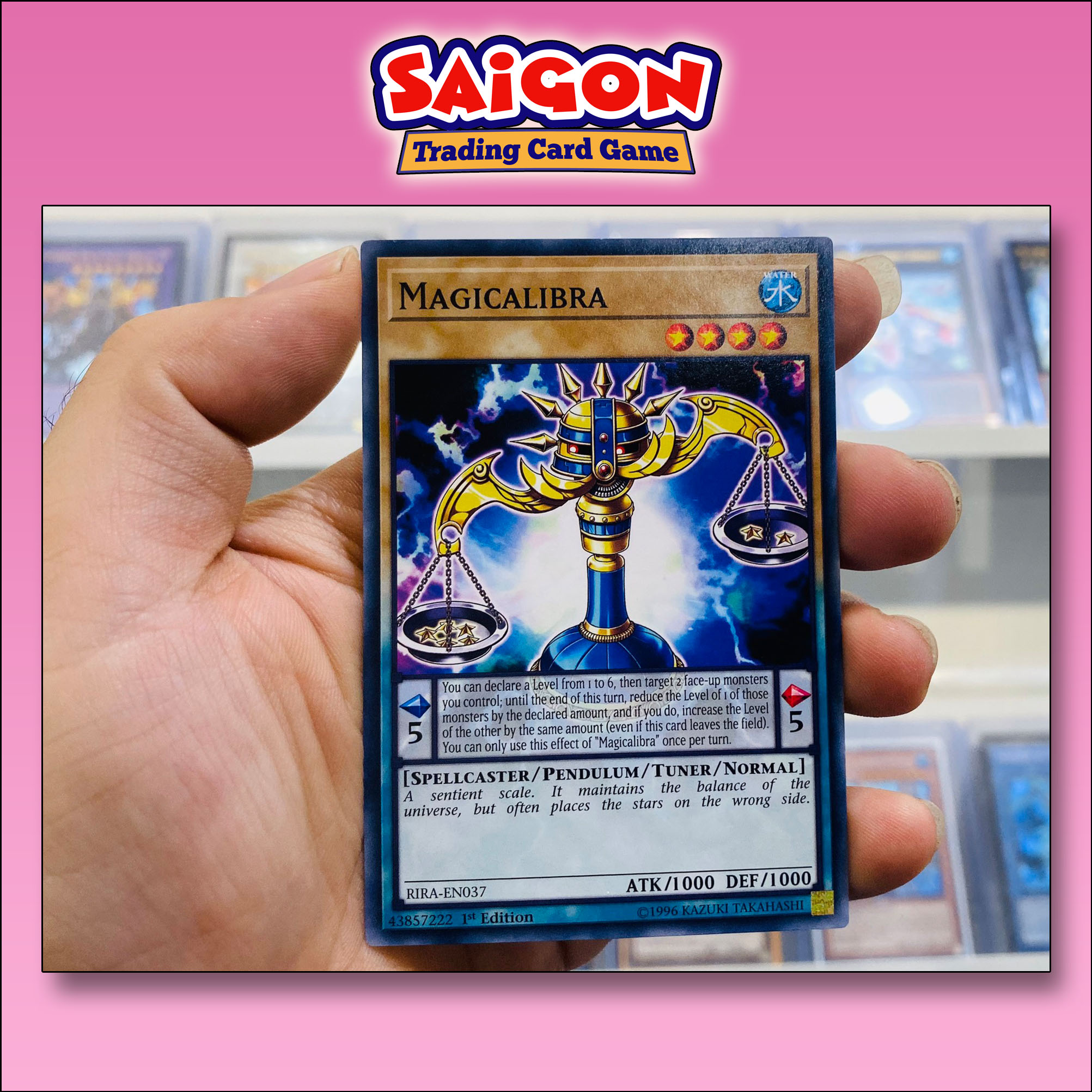 Thẻ bài yugioh mã rira-en037 - magicalibra - common - 1st edition