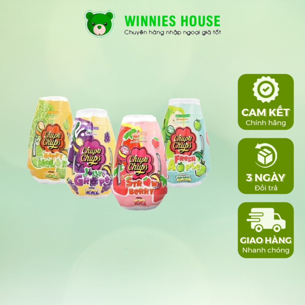 Sáp thơm phòng Chupa chups Thái Lan size lớn hương kẹo ngọt 230gr