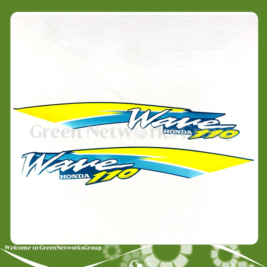 Tem Wave THÁI 110 3 lớp ĐỜI 1999 (Màu xanh ngọc) Greennetworks