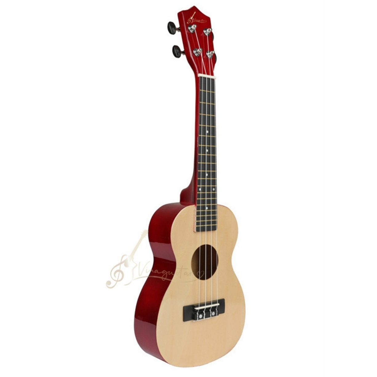 Đàn Ukulele Concert Gỗ Sơn Màu Vinaguitar Chất Lượng Tốt