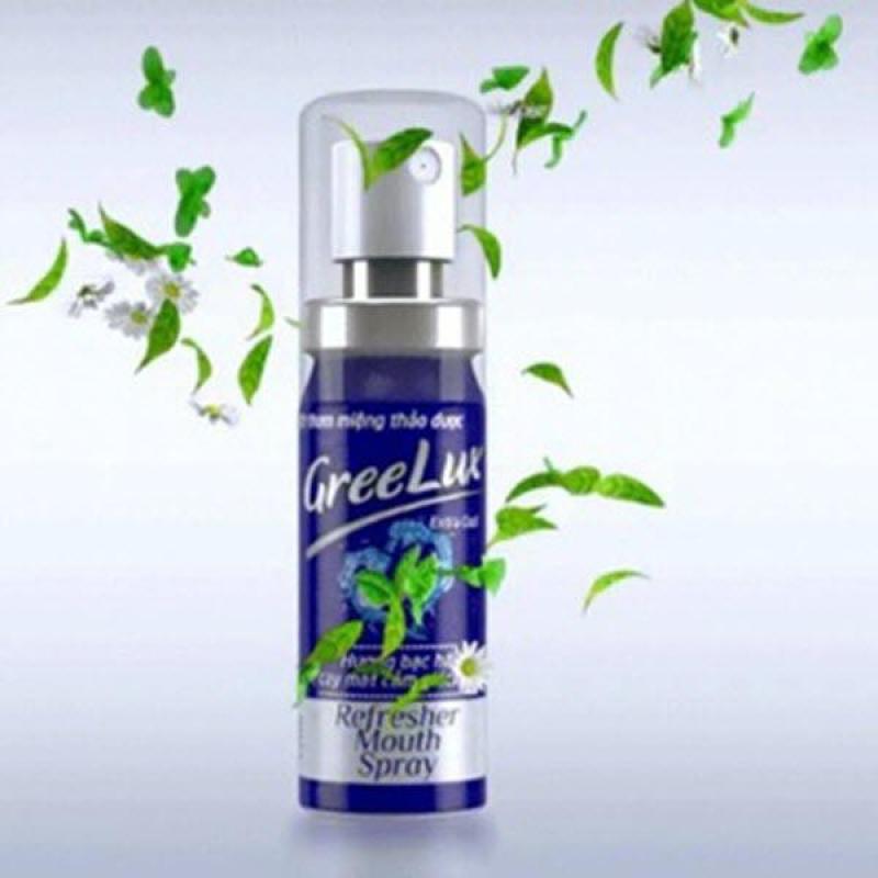 Xịt thơm miệng thảo dược GREELUX (hương Extra Cool) - Cho hơi thở thơm mát nhập khẩu