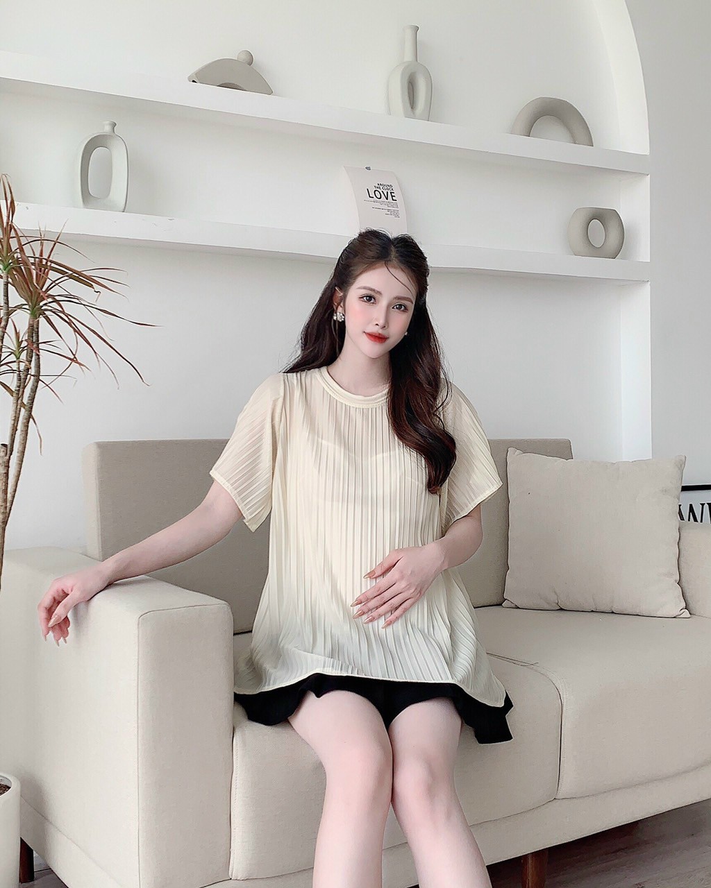 Áo bầu xinh giá rẻ mẫu mới